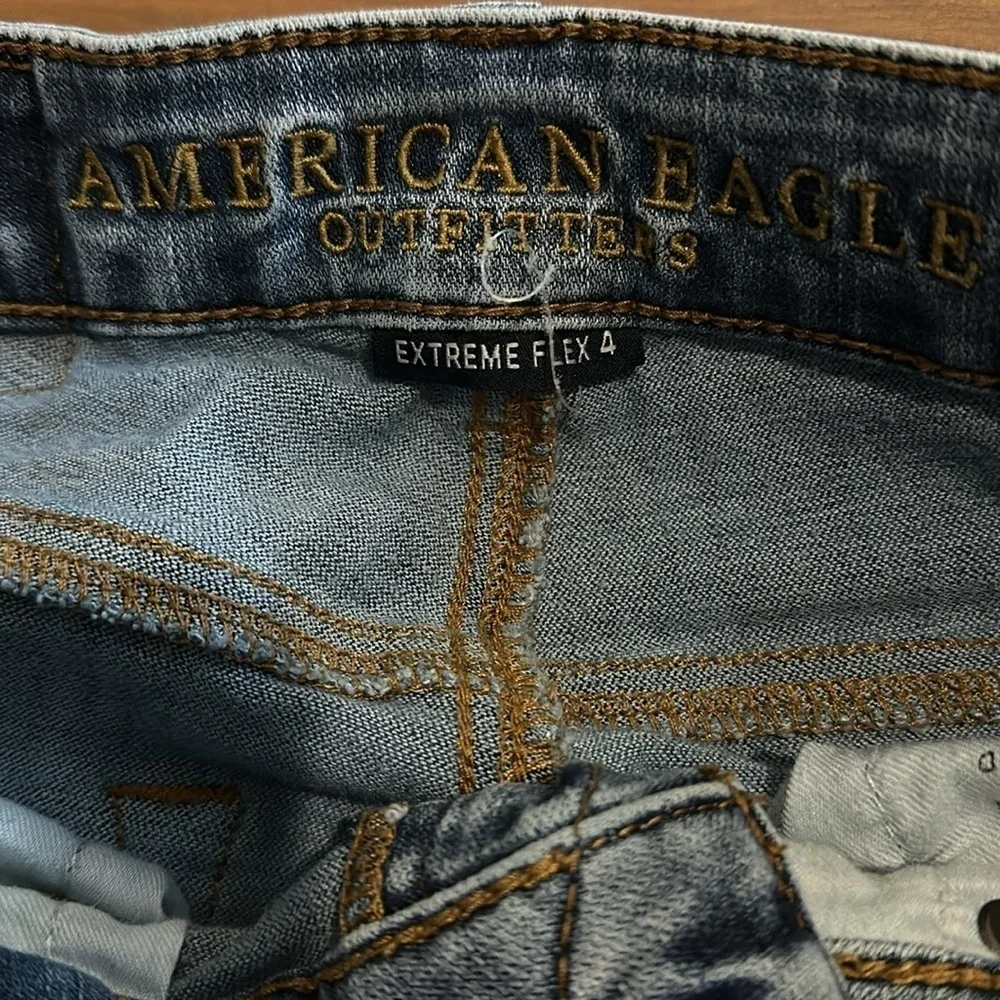 American Eagle Extreme Flex 4 Men’s Straight Jeans 26 x 28 - Distressed look